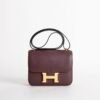 wsxc1734966076215_0-1 Canada Ottawa Hermes CC57 Bordeaux Swift Leather Constance 18CM Gold Hardware