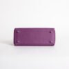 Women’s Bag Kelly 25CM Swift Leather P9 Anemone Silver Hardware