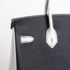 Special Order Birkin 25CM Togo Leather Black / White Brush Gold Hardware