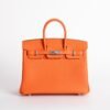 wsxc1735232611747_0-1 Canada Ottawa Togo Leather CK93 Orange Birkin 25CM Silver Hardware