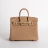 USA Los Angeles 0M Chai Togo Leather Birkin 25CM Gold Hardware