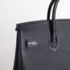 Full Handmade Togo / Matte Crocodile Birkin Touch 25CM CK89 Noir Gold Hardware
