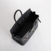 Full Handmade Togo / Matte Crocodile Birkin Touch 25CM CK89 Noir Gold Hardware