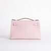 Australia Kelly Pochette 22cm Swift Leather 3Q Rose Sakura Silver Hardware