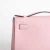 Australia Kelly Pochette 22cm Swift Leather 3Q Rose Sakura Silver Hardware