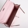 Australia Kelly Pochette 22cm Swift Leather 3Q Rose Sakura Silver Hardware