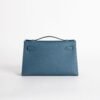 wsxc1736526291786_1-scaled-1 Full Handmade Vert Bosphore Epsom Leather Kelly Pochette 22cm Clutch Bag Gold Hardware