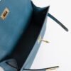wsxc1736526291786_5-scaled-1 Full Handmade Vert Bosphore Epsom Leather Kelly Pochette 22cm Clutch Bag Gold Hardware