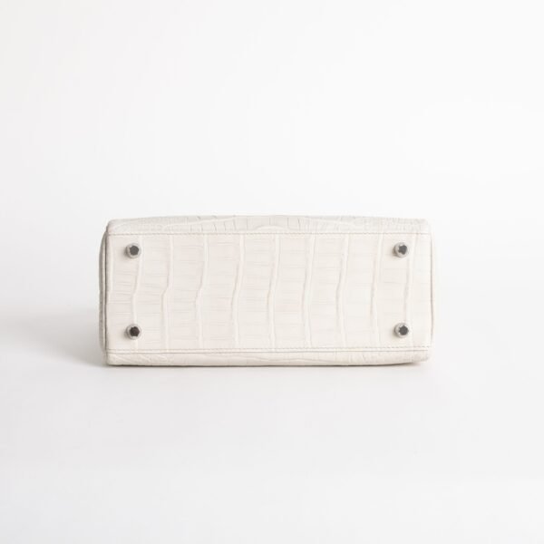 wsxc1736526298151_2-1-scaled-1 Luxury Handbag Matte Alligator Crocodile Kelly 25CM 8L Beton Silver Hardware
