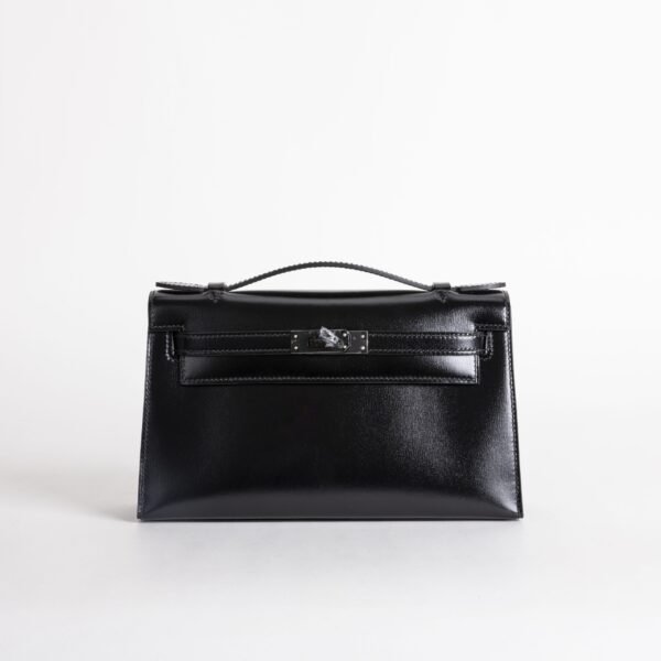 wsxc1739891516518_0-1-scaled-1 Hermes Clutch Kelly Pochette 22cm So Black 89 Noir Box Leather Black Hardware