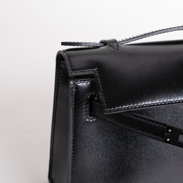 wsxc1739891516518_4 Hermes Clutch Kelly Pochette 22cm So Black 89 Noir Box Leather Black Hardware