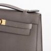 wsxc1739891555398_3 Women’s Evening Bag Kelly Pochette 22CM Epsom Leather 8F Etain Gold Hardware
