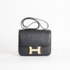 USA Los Angeles Hermes Constance 24CM Epsom Leather 89 Noir Rose Gold Hardware