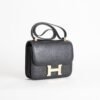 USA Los Angeles Hermes Constance 24CM Epsom Leather 89 Noir Rose Gold Hardware