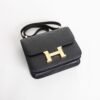 USA Los Angeles Hermes Constance 24CM Epsom Leather 89 Noir Rose Gold Hardware