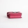Hermes Bag Price Constance 18CM Ostrich Leather E5 Rose Tyrien Silver Hardware