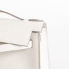 Hermes Evening Bag Kelly Pochette 22cm Swift Leather CC10 Craie Gold Hardware
