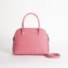 Women’s Tote Bag Hermes Bolide 27CM Epsom Leather 8W Rose Azalee Gold Hardware