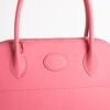 Women’s Tote Bag Hermes Bolide 27CM Epsom Leather 8W Rose Azalee Gold Hardware