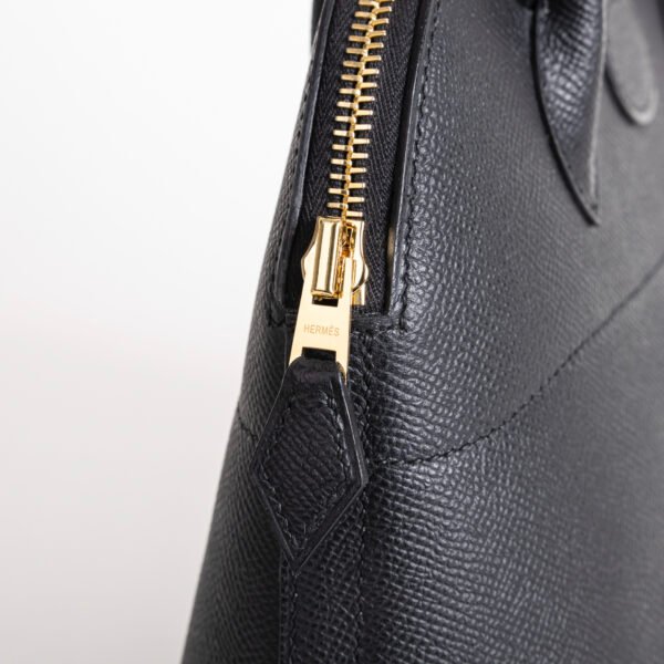 Canada Ottawa Hermes Bolide 27CM Epsom Leather CC89 Noir Gold Hardware